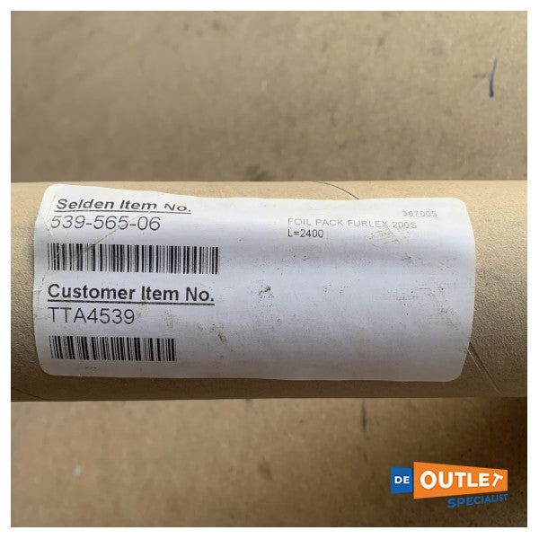 Selden Type 200 Furx aluminijski profil 2400 mm-539-565-06