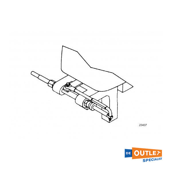 Κιτ τοποθέτησης βραχίονα τιμονιού Ultraflex A73 για κινητήρες Mercury - 41255T