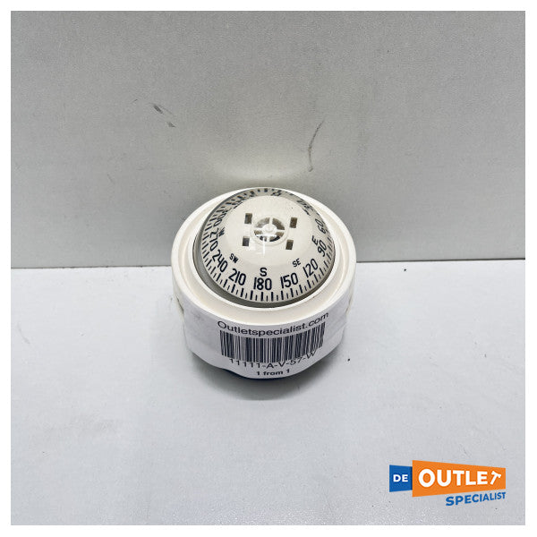 Ritchie V-57-W bússola de tiro embutida branca