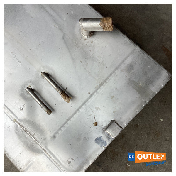 Резервоар за гориво VIP 200L от неръждаема стомана 123 x 54 x 31 cm