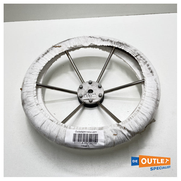 Кермо Volanti з нержавіючої сталі на 5 спиць з червоного дерева - VN7390/33