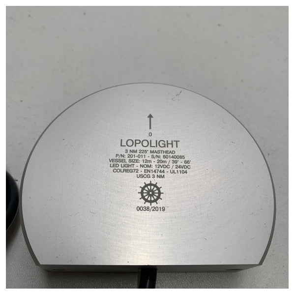 Lopolight 201-011 mastopään navigointivalo 3 nm 3 nm