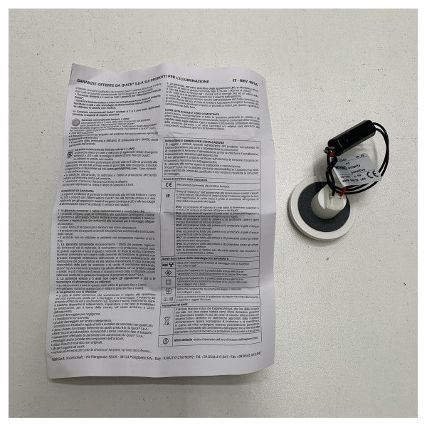 Quick IRENE C045 LED nezaket lambası sıcak beyaz - FASP0252TW2CA00