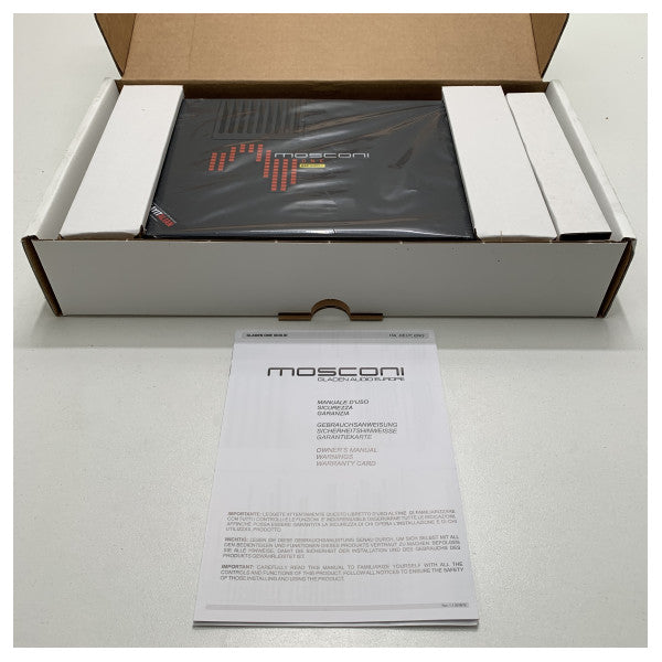 Gladen Mosconi ONE 1000 1000W 24V korkealaatuinen vahvistin