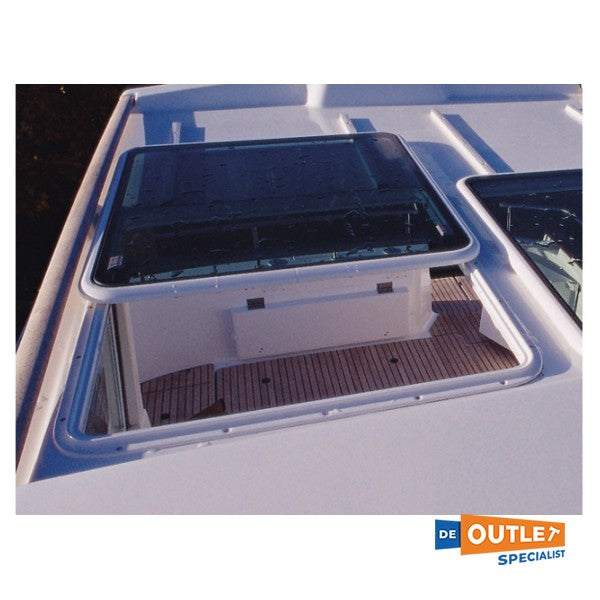 Ръчен нископрофилен плъзгащ се люк Lewmar H78 сив - 30069900