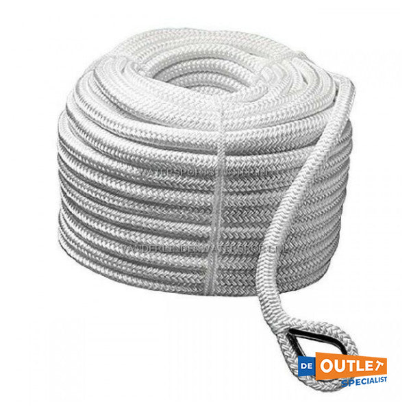 Трос Robline / якірний трос 12 мм - 50 метрів білий - 7158465 - 7158465