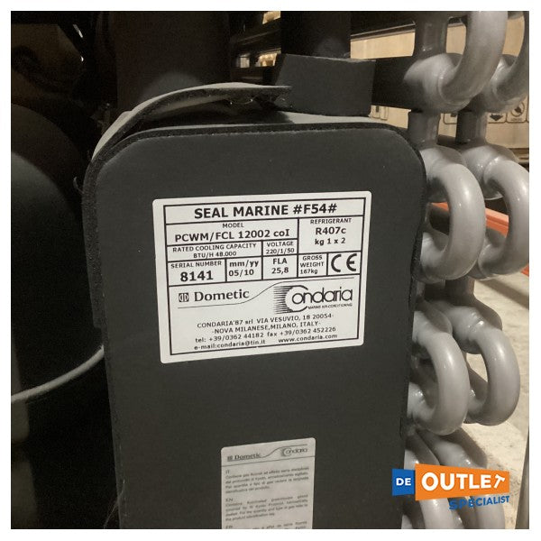 Dometic Condaria PCWM / FCL 12002 48 000 BTU luftkonditioneringsenhet