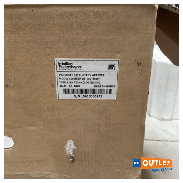 Intellian D4 dvopojasni satelitski TV sustav 45 cm - D2-406M