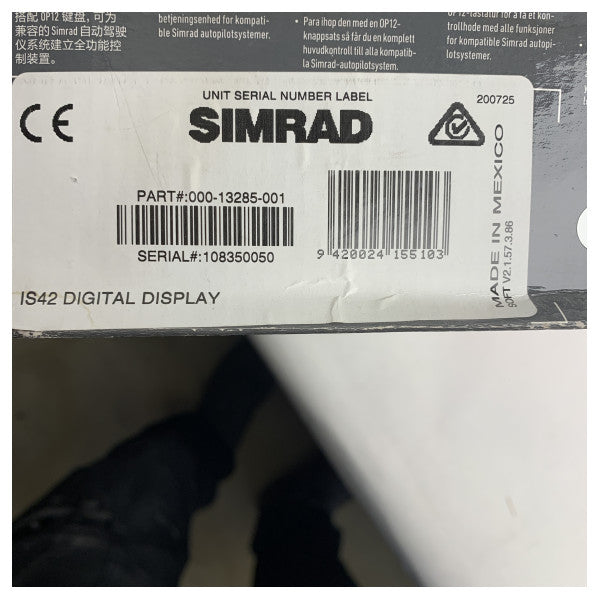 Simrad IS40 Multifunctional NMEA2000 Display -