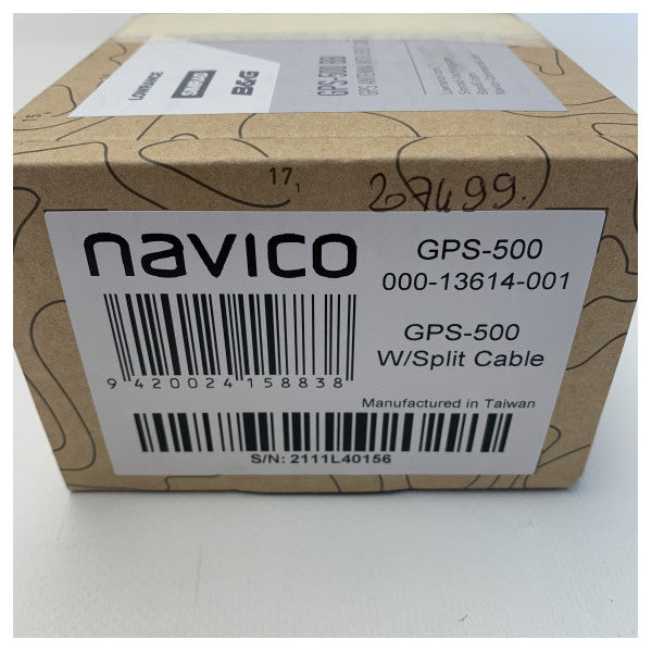 Navico Simrad GPS-500 BB antenna with split cable - 000-13614-001