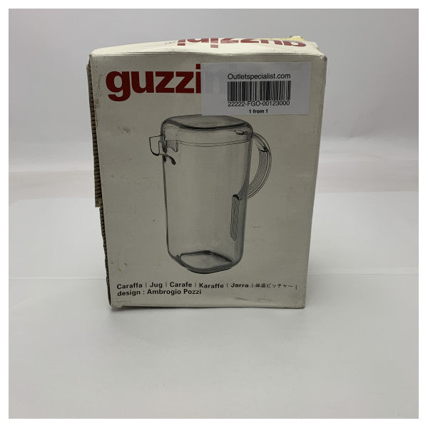 Guzzini 00123000 jug clear design Ambrogio Pozzi