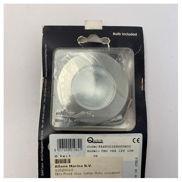 Quick TEO 4G 12V LED downlight spot chrome - FASP0032S000A00