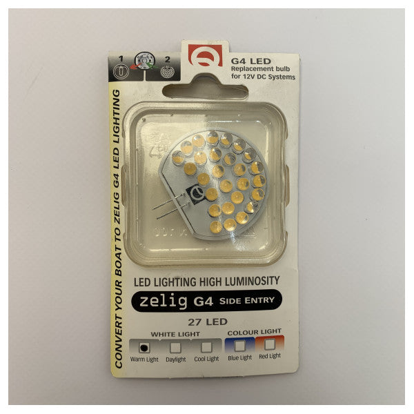 Quick Zelig G4 LED replacement lighting warm white 12V - FASP0173LA27A00