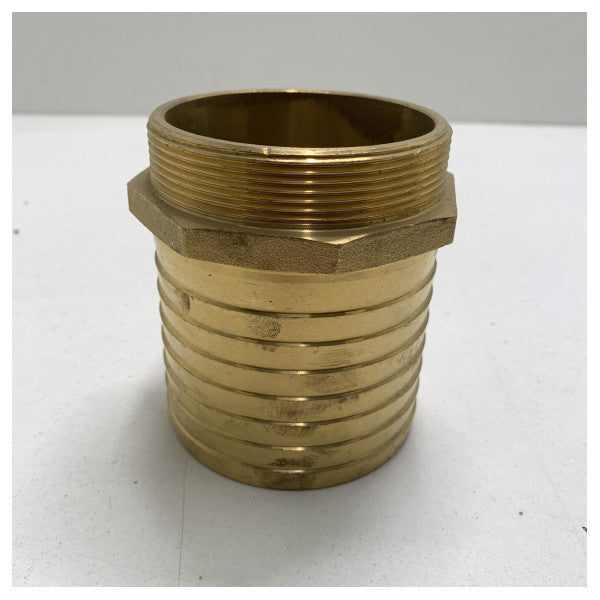 Guidi brass 3 inch hose connector male - 1004#1001A2