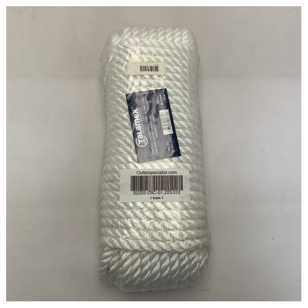 Talamex White Anchor Line 12mm - 30m - 01.223.012