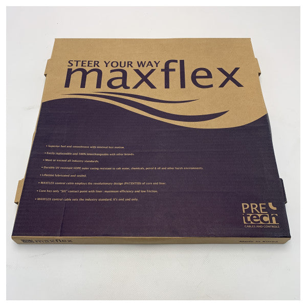 Ручний рульовий трос для підвісного двигуна Maxflex C8 13ft 4m чорний - 01709-13