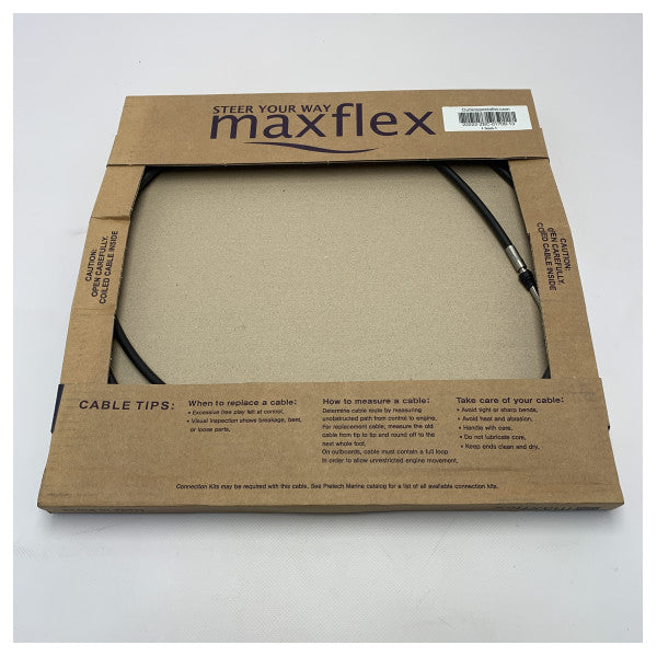 Ручний рульовий трос для підвісного двигуна Maxflex C8 13ft 4m чорний - 01709-13
