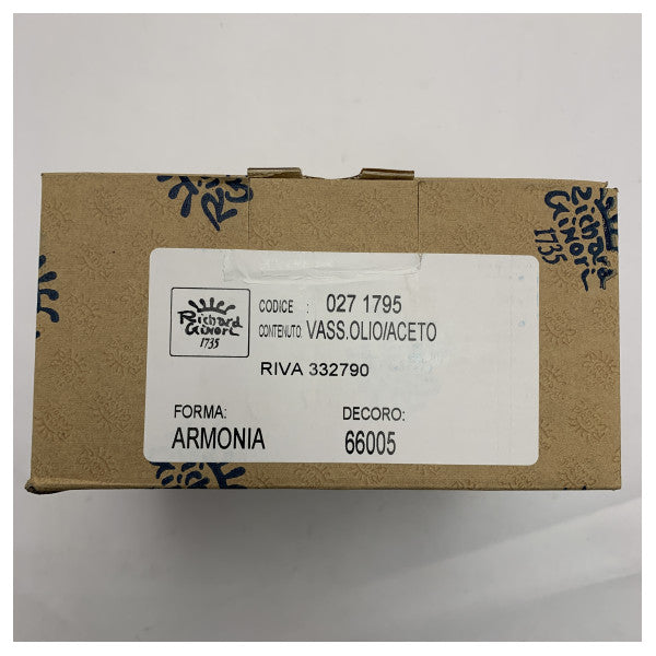 Riva | Richard Ginori 027 1795 блюдо подвійне відділення перечниця і сіль