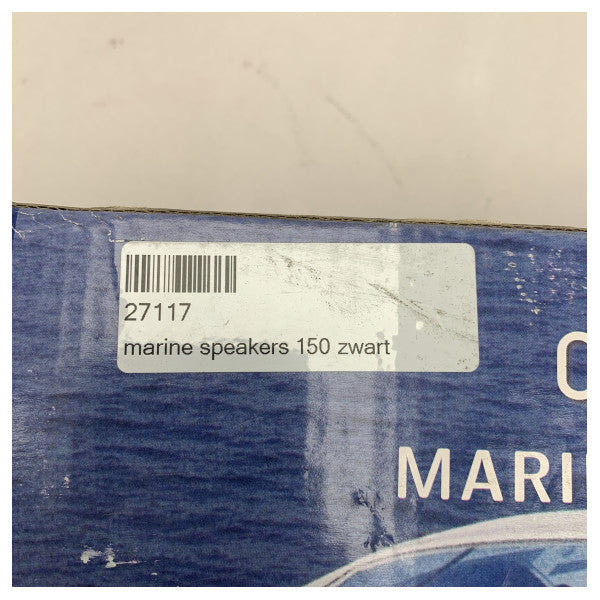 طقم مكبر صوت بحري مقاوم للماء مقاس 6.5 بوصة من إيفال أسود 160 وات - 03062-2BL