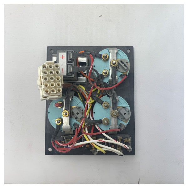 Westerbeke 12V generator control panel 036539