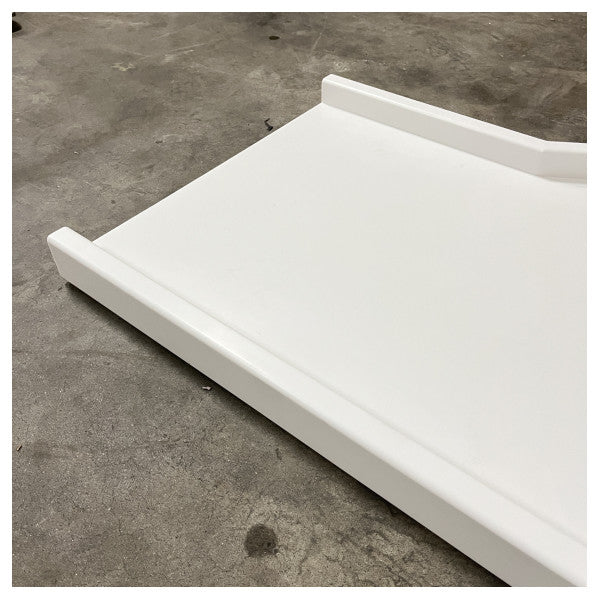 Hanse Durable White Corian Solid Surface Boat Kitchen Countertop for Marine Use