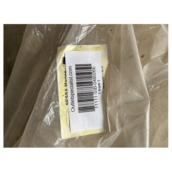 Sessa Marine Key Largo 22 beige bimini canvass soft top cover - 048026E