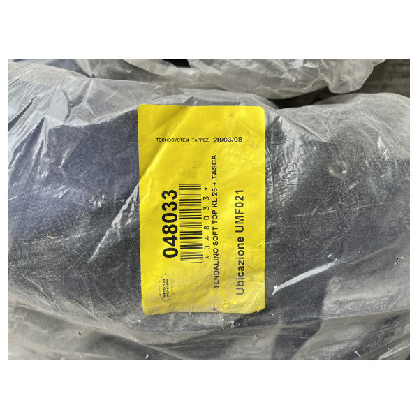 Sessa Marine Key Largo 25 Soft Top Canopy – Durable Waterproof Boat Sunshade Breeze Shelter