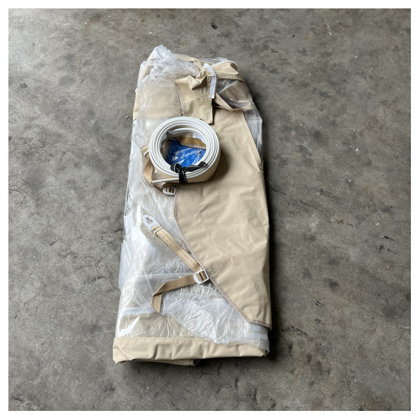 Sessa Marine beige transparant cockpit aft closure canopy with installation kit  - 048088L1