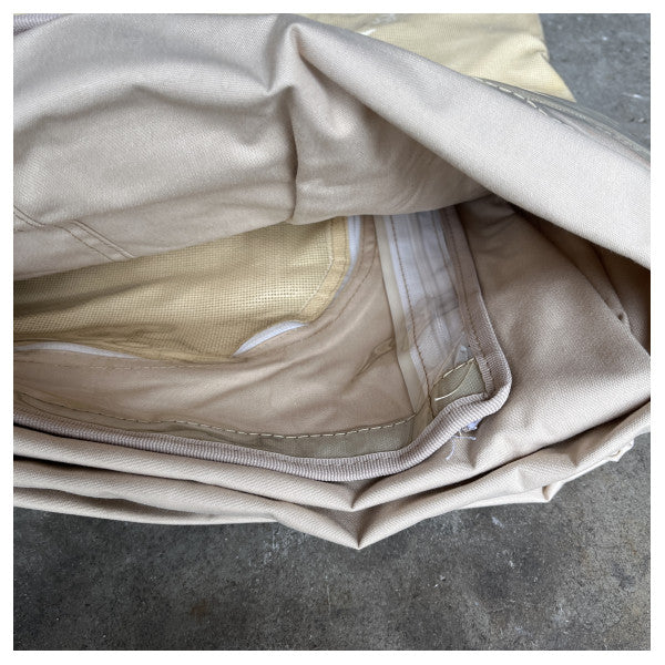 Sessa Marine C38 aft cockpit closure canvass cover beige - 048088U