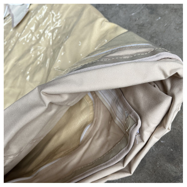 Sessa Marine C38 aft cockpit closure canvass cover beige - 048088U