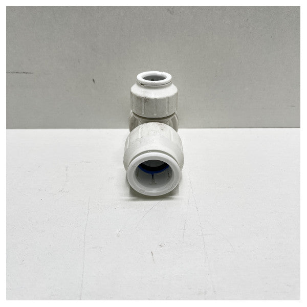 HEP2O Durable Marine-Grade T-Piece Pipe Connector for Watertight Plumbing Systems 22 x 15 x 22 mm