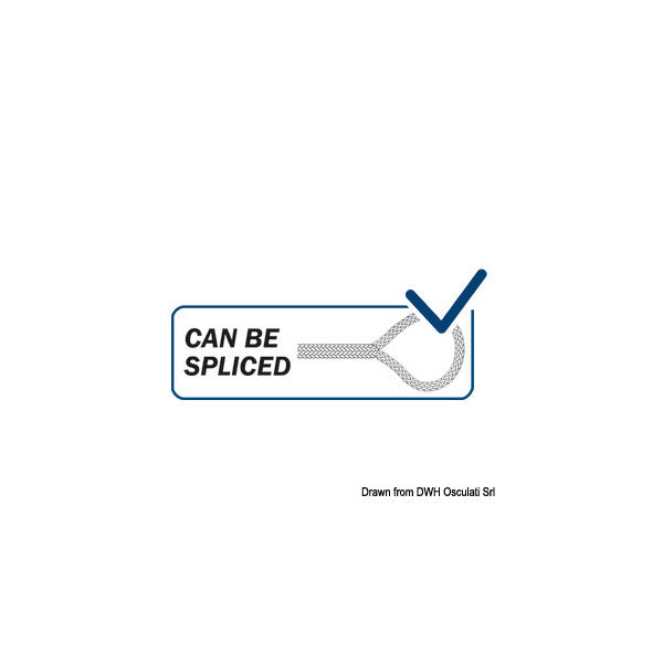 Marlow D2 Competition 78 Örgü Polyester Halat - Dayanıklı Denizcilik Yelken Halatı 10mm