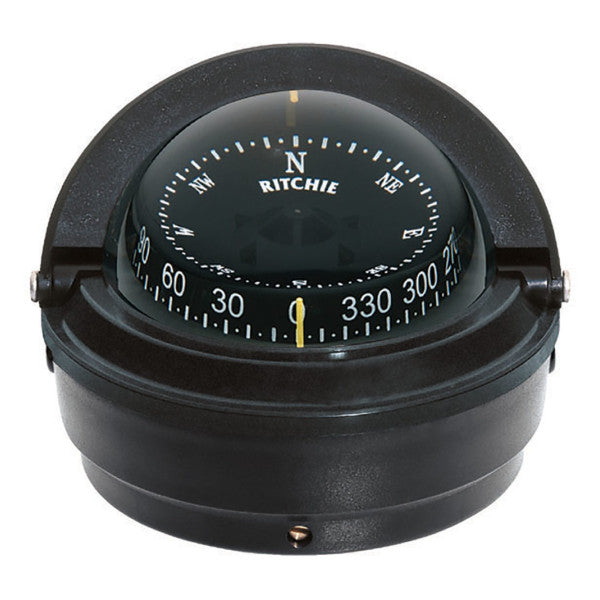 Ritchie S-87 liquid compass black with lighting 12/24V