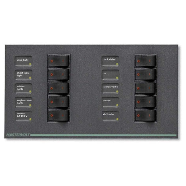 Mastervolt master vision modular switchboard 10 function - 07-03-01500