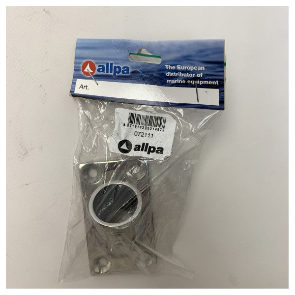 Allpa stainless steel rail support bracket 25 mm - 072111