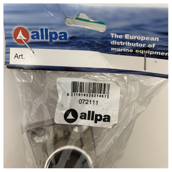 Allpa stainless steel rail support bracket 25 mm - 072111