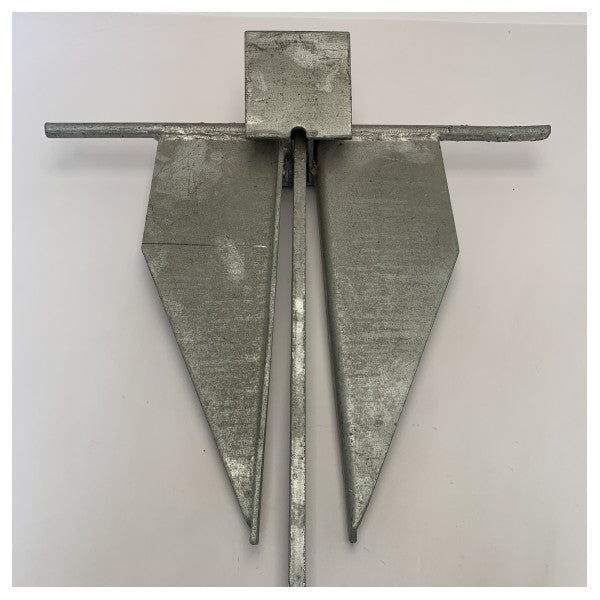 Allpa galvanized type Danforth 12 KG anchor - 072690