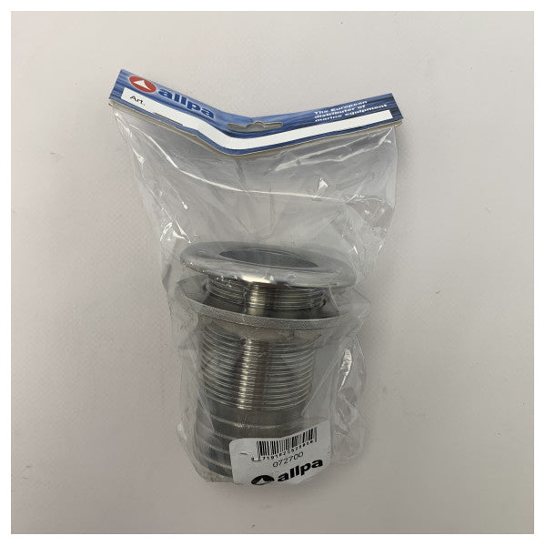 Allpa stainless steel thru-hull 1 inch - 072700