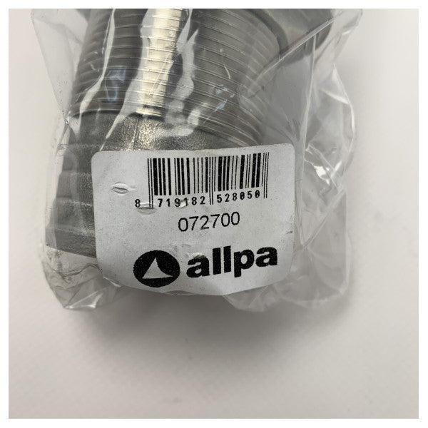 Allpa stainless steel thru-hull 1 inch - 072700