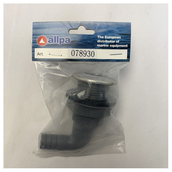 Allpa tru-hull connection with flange chrome - 078930