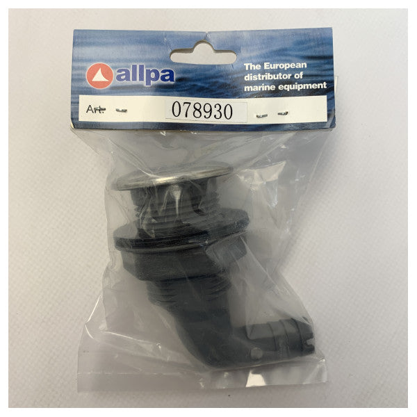 Allpa tru-hull connection with flange chrome - 078930