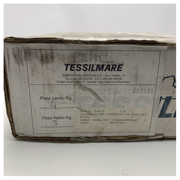 Tessilmare Vaurien Jedrani čamac pokrivač za vezanje White-120-005-005