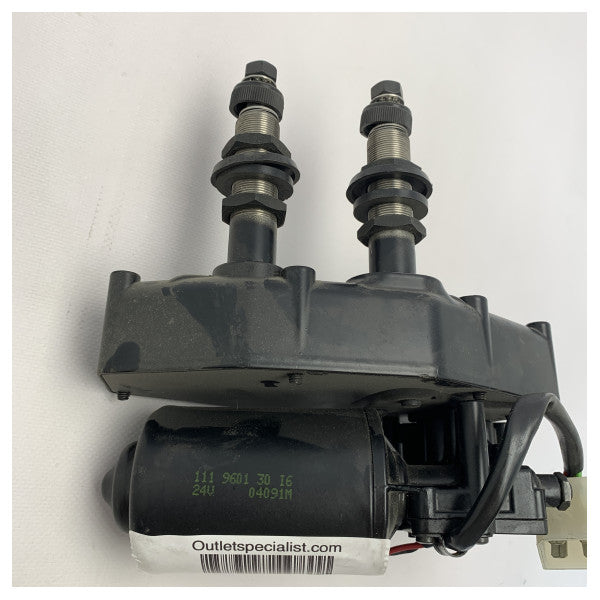 Doga 111 MAR 24V мотор за чистачки черен 50 градуса - 111.9601.3B.16