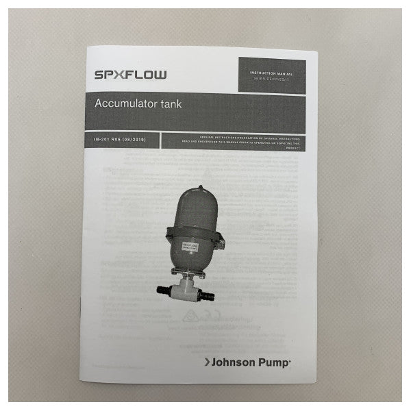 Johnson 09-46839-02 akümülatör deposu kırmızı 2L