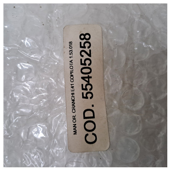 Stainless steel leather covered railing 30 cm