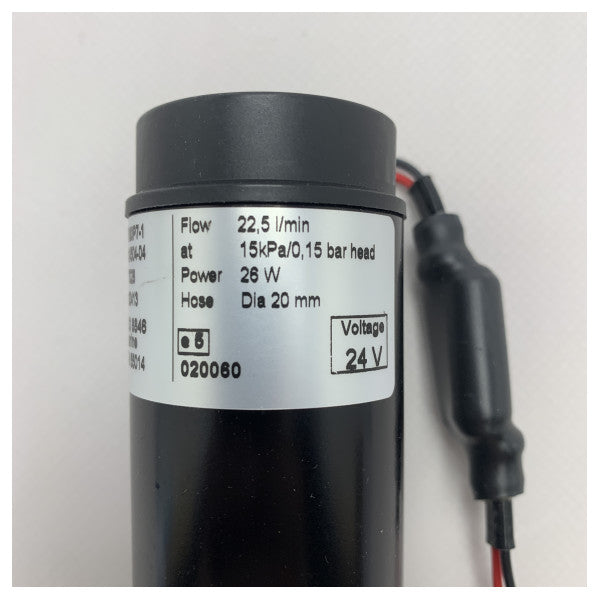 Johnson 10-24504-04 μαύρη αντλία κυκλοφορίας 24V