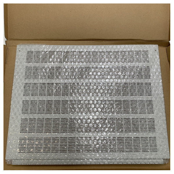 RS PRO Cubierta superior de acero ventilada para chasis de 19" - Protección marina e industrial duradera