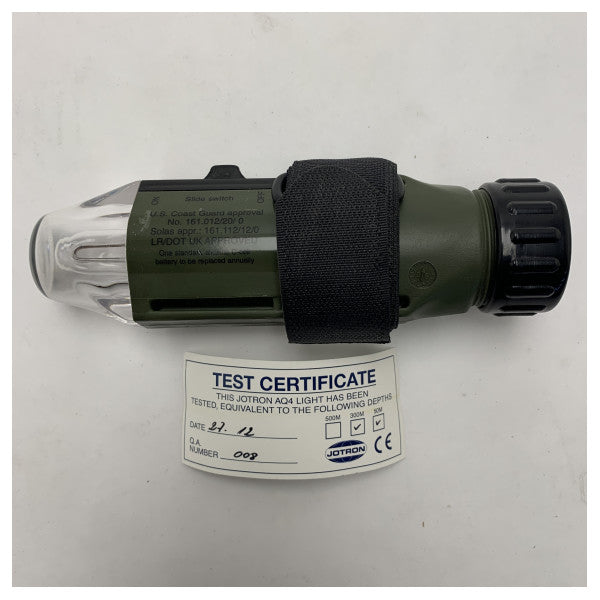 Morska ksenonowa lampa stroboskopowa Jotron AQ-4 - wodoodporna lampa awaryjna o wysokiej widoczności