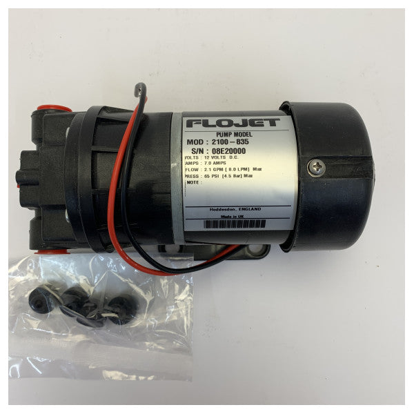 Flojet 12V Selbstansaugende Flüssigkeitspumpe 6L/m 45 PSI - 02100835A 
