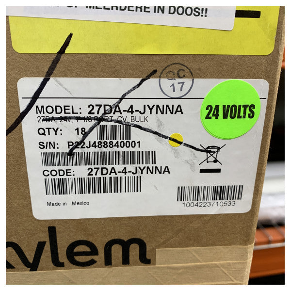 Rule 1100 GPH Bilgepump 24V - Dompelpomp voor Boot en Jacht - 27DA-4-JYNNA